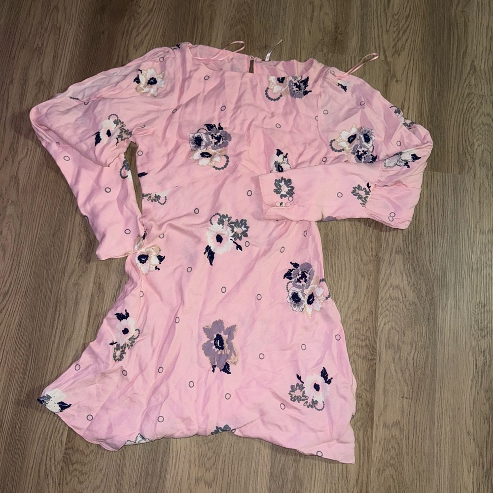 Free People‎ Pink Floral Dress